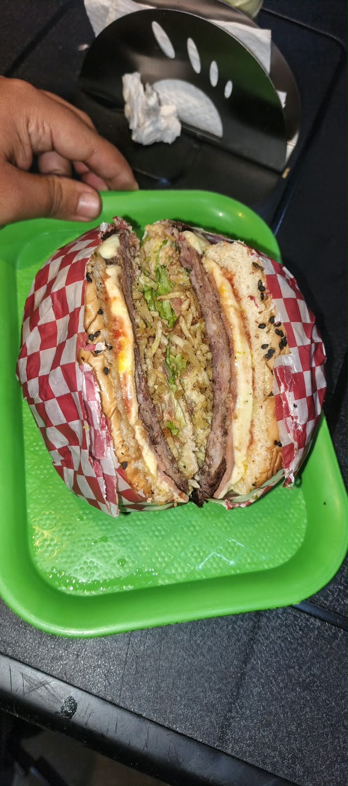 Hamburguesa Sencilla Rey Burger